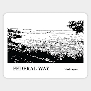 Federal Way Washington Sticker